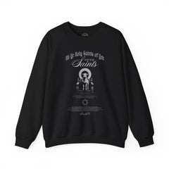 All Ye Holy Saints of God Sweatshirt, view 2